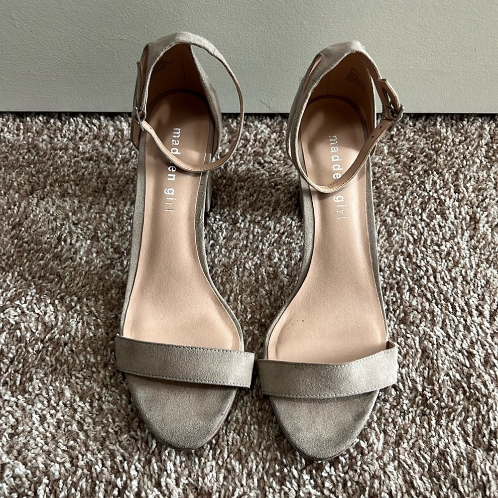 Madden Girl Suede heels
